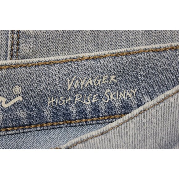 Eddie Bauer Women’s Size 14 Voyager High Rise Skinny‎ Ankle Crop Jeans - Picture 9 of 13